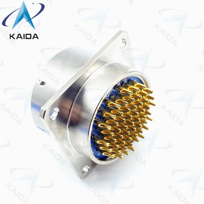 15 Shell Size Circular Electrical Connector Gold Contact Finish For MIL-DTL-38999 Series 1