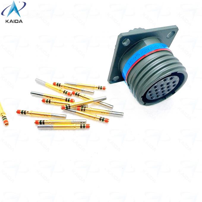 18 Number of Contacts MIL DTL 38999 Series Ⅲ Connector 500V Voltage Rating Circular Connector for  Applications.D38999/20WD18SN.TV02RW15-18SN.8D0-15W18SN 2