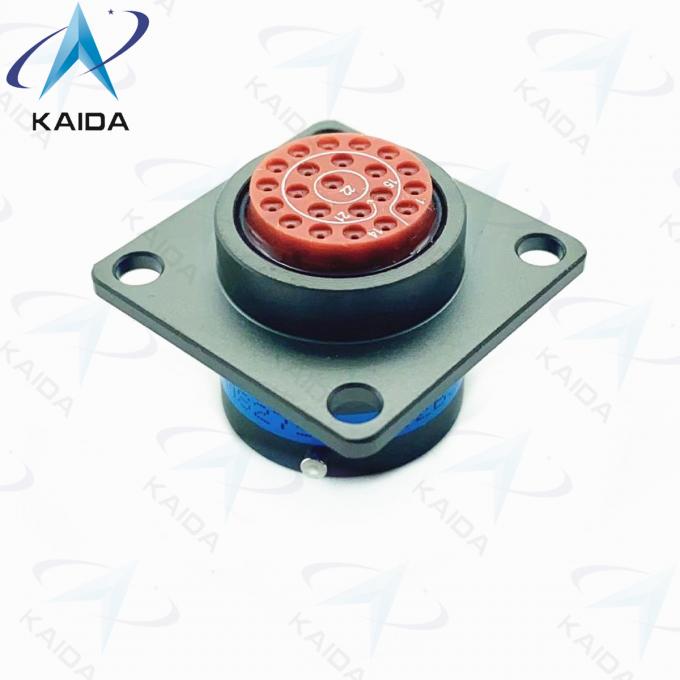 22 Male Pins D38999 Series 2 Connector Crimp Box Mounting Receptacle D38999 Mil Spec 1