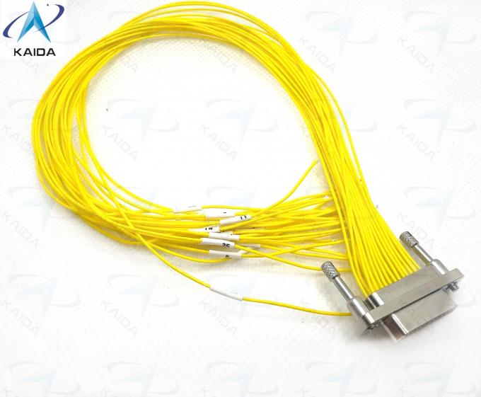 25 Contact Micro-D Metal Shell Aluminium Material For Industrial Micro Rectangular Electrical Connector CDbA-31TY 1.27mm Contact Spacing CDBA-25TY+30CM 0