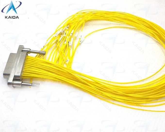 25 Contact Micro-D Metal Shell Aluminium Material For Industrial Micro Rectangular Electrical Connector CDbA-31TY 1.27mm Contact Spacing CDBA-25TY+30CM 3