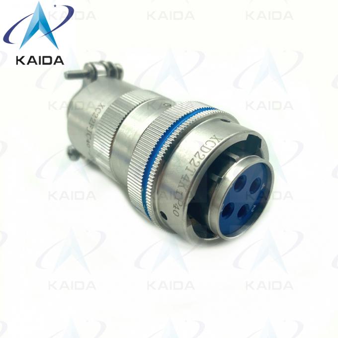 25A-300A Current Rating Stainless Steel Passivated Plug XCD22T4K1P40 With Cable Clamp 3