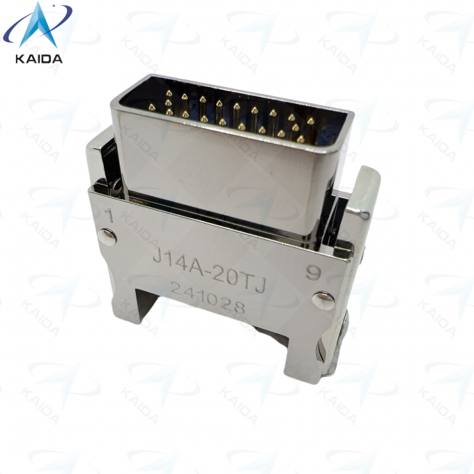 3A Gold Contact J14 Connector for Extreme Temperatures Rectangular connector J14A-20TJ Plug with Pin 1