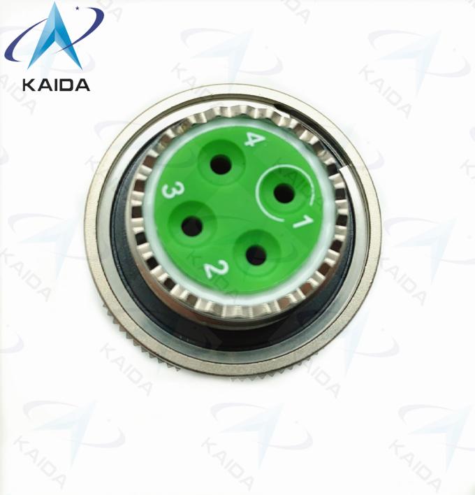 4 Female Pins MIL-DTL-38999 Series 3 D38999 Connector High Shock Resistance 4