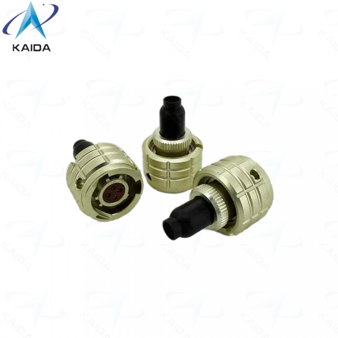 4 Number Of Contacts OHS-BC-1-4/10-P12-1-B，OHS-BC-1(2) series substitutes of Russian ONTs-BS-1(2)。Aluminum aloy surface anodized treatment. Plugs with straight plastic backshell.Contact:Ø 1 mm 1
