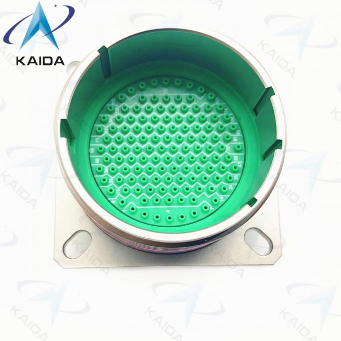 500V MIL-DTL-38999 Series 3 Connector 128 Male Pins Mil Dtl 38999 Ii.Electroless Nickel.D38999/20FJ35PA 3