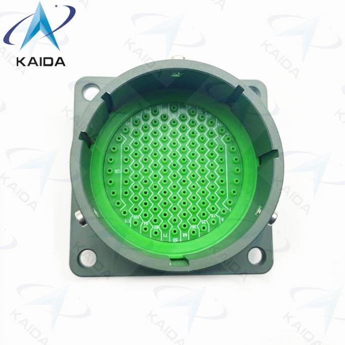 500V Voltage MIL-DTL-38999 Series 1 Cadmium 128 Female Pins Mil Dtl 38999l.MS27505E25B35P 3