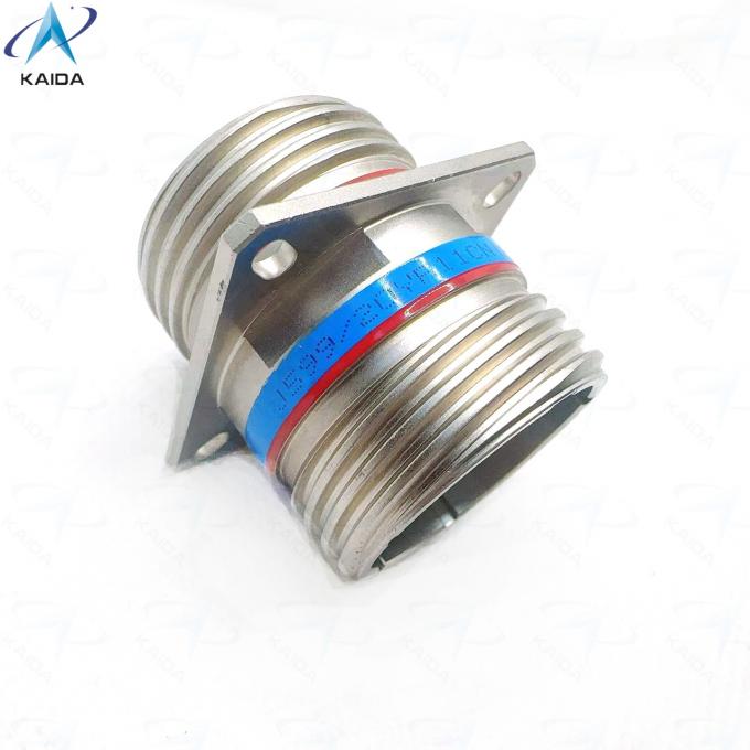 55°C To 125°C MIL DTL 38999 Series Ⅲ Connectors Voltage Rating 500V Ruggedized Circular Connectors For Harsh Conditions.Thru Bulkhead Receptacle.PC Tail.D38999/20YF11CN 2