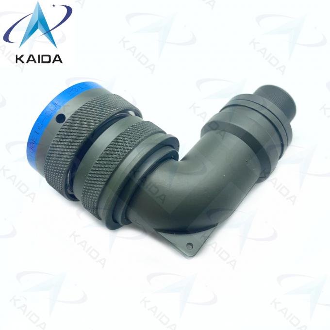 90 Degree Plug Gender Solder Contact Termination MIL-DTL-26482 Series Ⅰ PT08E16-26P Electrically Conductive Cadmium 0