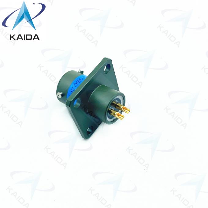 Aluminum Alloy Coupling Nut MIL-DTL-26482 Series Ⅰ Miniature Connector MS3112E08-02PNB Olive Green Cadmium 2