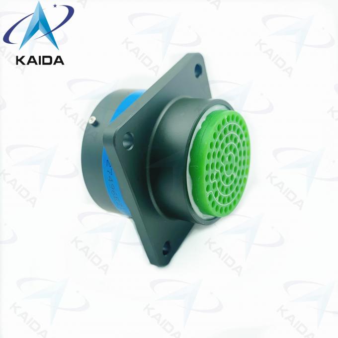 Aluminum Alloy MIL-DTL-38999 Series 1 Crimp Shell 38999 Ethernet Connector 2