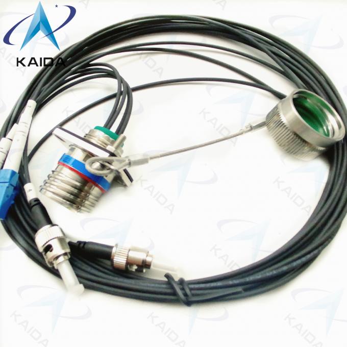 Box Mounting Receptacle Optical Fiber Connectors With Gold Contact MIL-DTL-26482 Series Ii 3