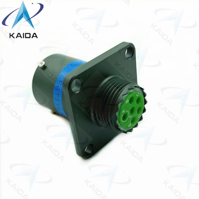 Circular D38999 Series 1 Connector Gold Plating Wall Mounting MIL-DTL-38999 Connector 2