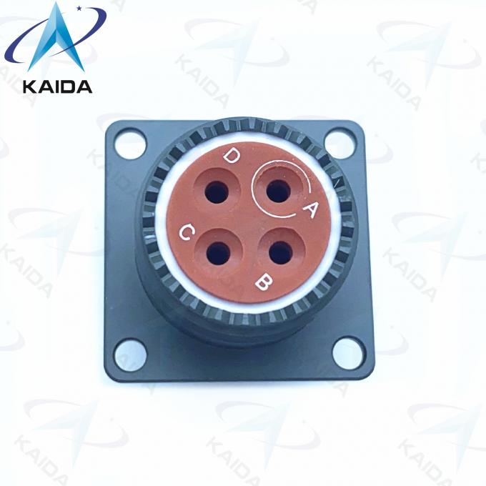 Circular MIL-DTL-26482 Connector Olive Drab Cadmium Plating Mil Dtl 26482 Contacts 3