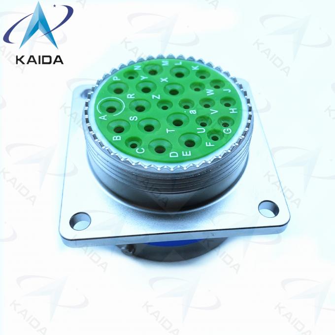 Copper Alloy Plug MIL-DTL-38999 Series 1 24 Female Pins Mil D38999 Connectors 4