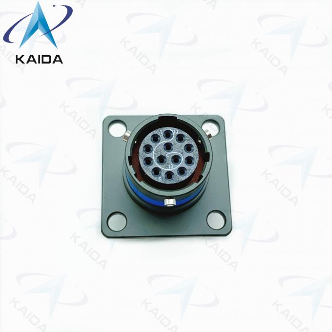 Crimp Wall Mount D38999 Series 2 Receptacle 500V 38999 Ethernet Connector 13 Female Pins.MS27497T10B35S 3