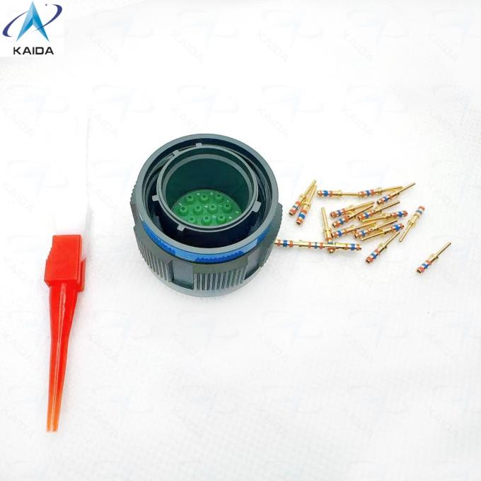 Current Rating 7.5 A MIL DTL 38999 Series Ⅲ Aluminum Shell Material Circular Connector Rugged Electrical Connection Solutions.D38999/26WD18PN.TV06RW15-18PN.8D5-15W18PN 2