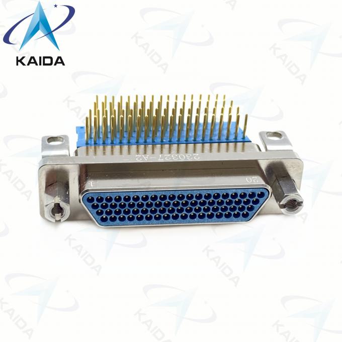 Elbow PCB MIL-DTL-83513 Micro-D Connectors Plug With Pin 83513 Connector 0