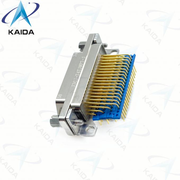 Elbow PCB MIL-DTL-83513 Micro-D Connectors Plug With Pin 83513 Connector 1