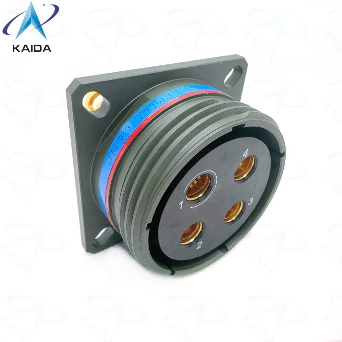 Endurance 500 Cycles Olive Green Cadmium ReRe for Long-lasting Performance.D38999 Series Custom Epoxy Potting Receptacle.D38999/20WJ14SN-H 2