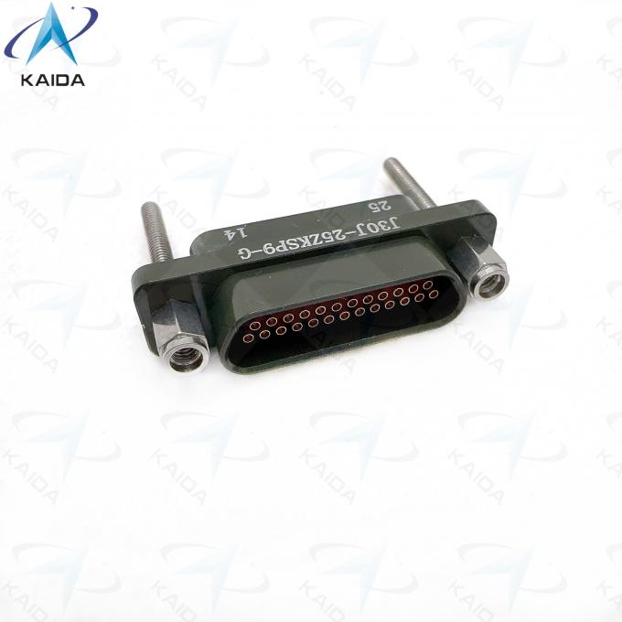 Gender-Friendly Metal Shell Receptacle With P9 Accessory M83513 for MIL Spec.J30J-25ZKSP9-G  Olive Green Cadmium Plating, 3