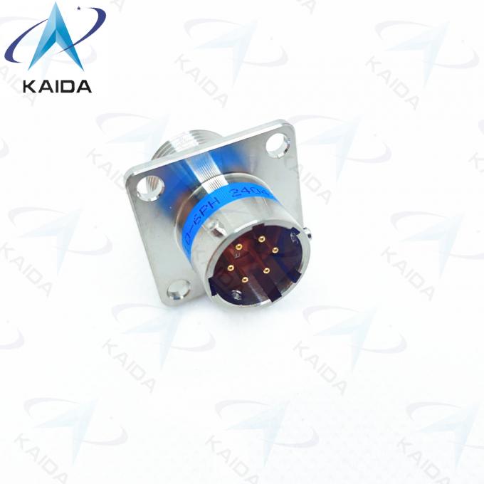 Gold Contact Finish 6 Contact Solder Type MIL-DTL-26482 Series Connector MS3470S10-6PH Stainless Steel Passivated 4