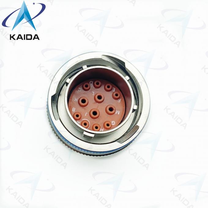 Gold Finish MIL-DTL-26482 Connector Crimp Contacts Mil Dtl 26482h 12 Female Pins 3