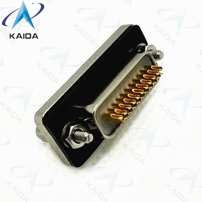 Gold Over Contact Durability Rectangular Connectors With 21 Female Contacts Nickel Plating.J30JM-21ZKSP Glue Sealed 1