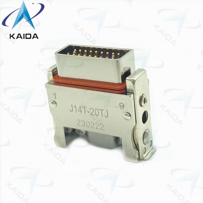 Gold Plating J14 Connector Plug With Pin Light Weight  Spec Connectors 0