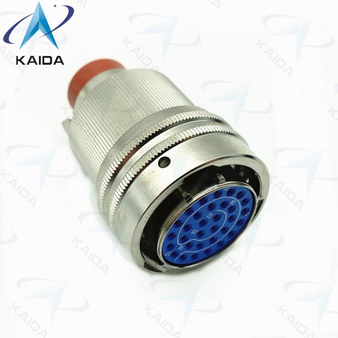 Hermetic Aviation Plug Connector 32 Female Pins Industrial Plug Connector 1