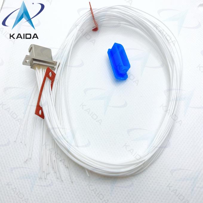 J14F-27ZKB J14F Gold Plated Solder J14 Receptacle Connector 800V 3A Voltage Rating With 30cm Wire 0
