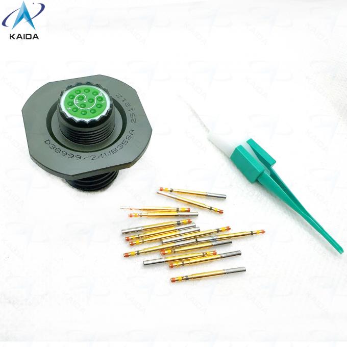 Jam Nut Receptacle Connector MIL DTL 38999 Series Ⅲ 13 Contacts Circular Connector Aerospace Standards.D38999/24WB35SA.TV07RW11-35SA,8D7-11W35SA 0
