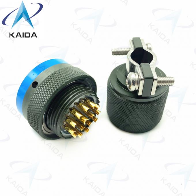 MIL-DTL-26482 Series Ⅰ Miniature Connector MS3116F14-15P Olive Green Cadmium 15 Male Pins 3