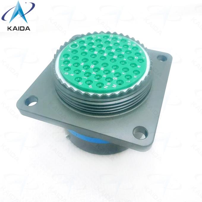 MIL DTL 38999 Series Ⅰ Circular Connector Olive Green Cadmium Shell Finish Featuring Crimp Contact Type for Performance.MS27656T23B55SN 1