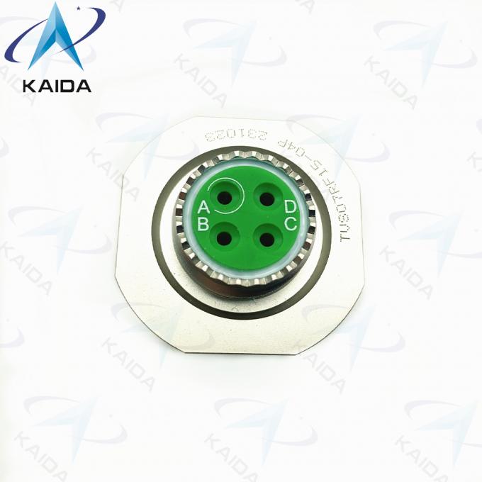 MIL-DTL-38999 Series Ⅲ Jam Nut Receptacle Connector With Crimp Contact Electroless Nickel TVS07RF15-04P.8D Series 4