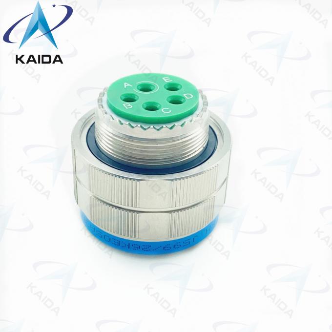 MIL-DTL-38999 Series Ⅲ Plug D38999/26KE05PN Stainless Steel Passivated 5 Female Pins 1