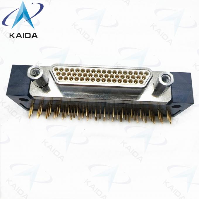 MIL-DTL-83513 51 Contact Right Angle Micro D Connectors -55 To 125.C.MWDM2L-51PBRP-110 MWDM Series 51 PCB Contacts 0