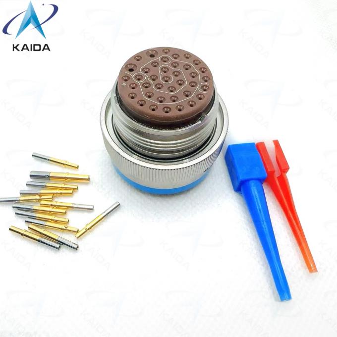 MIL-DTL-83723, SERIES III CONNECTORS  WITH BAYONET COUPLING，M83723/77R2039N，Straight plug,  RFI grounding,Shell Size 20 with Contact layout 20-39. 0
