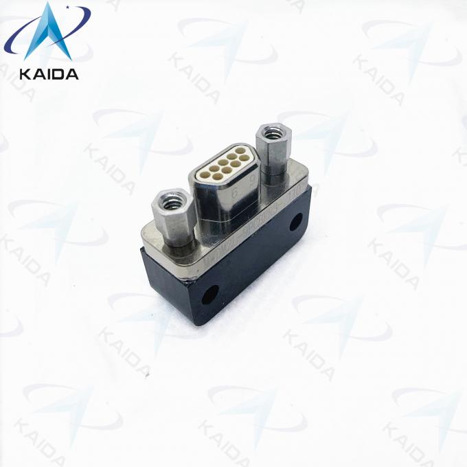 MWDM2L-9PCBRR3-110 MIL-DTL-83513 51-Contact Right Angle Thru Hole PCB Copper Alloy Receptacle MWDM Series Glenair 0