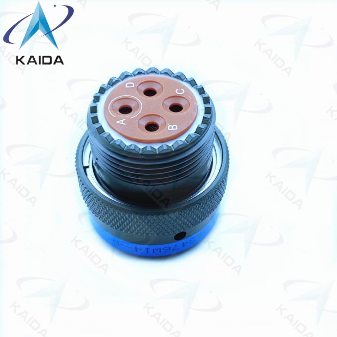 Olive Green Cadmium Finish MS3476W14-4P 4 Male Pins  MS3476W14-4P 1