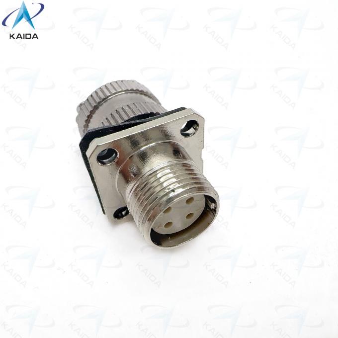 Part Number Y8D-4ZKBL Receptacle with straight clamp back shell Temperature Range -55C To 125C Top- Performance 2