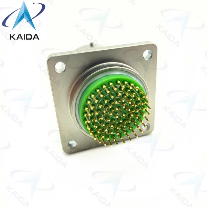PCB Mounting MIL-DTL-38999 Series Ⅰ Shell Size 21 With 79 Female Pins MS27505E21F35SCN Electroless Nickel 1