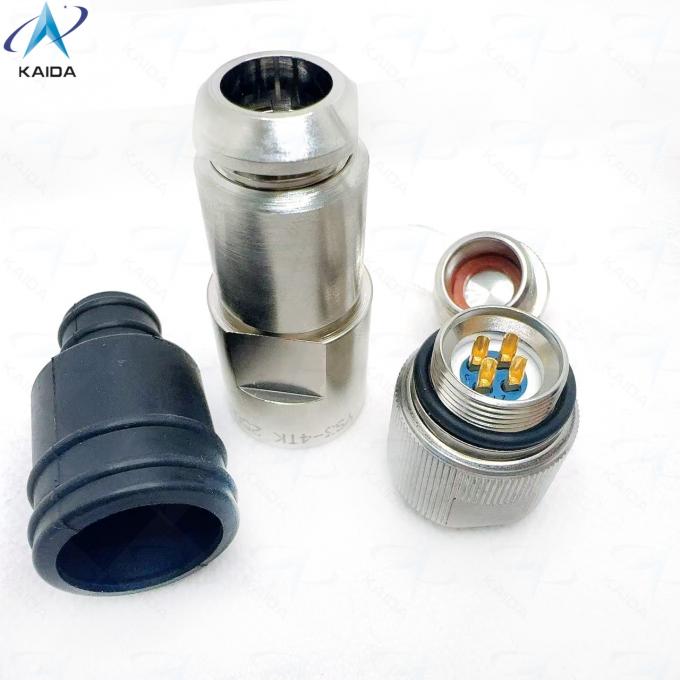 PP Gender Circular Electrical Connector Ideal for in Harsh Industrial Environments Ensuring Stable Electrical Connections.YS3-4TK 1