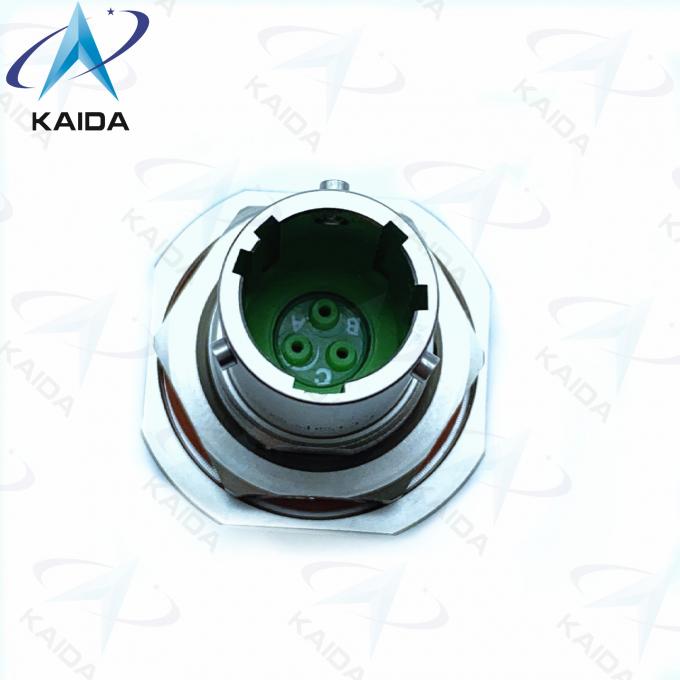 Shell Size 09 MIL-DTL-38999 Series 1 3 Male Pins Mil 38999 Circular Connectors Jam Nut 4