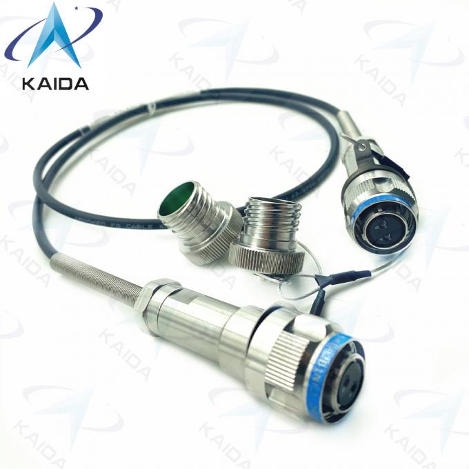 Stainless Steel Passivated Finish Optical Fiber Connectors 2*J599/26KB02B1N-8.0(GD) 2