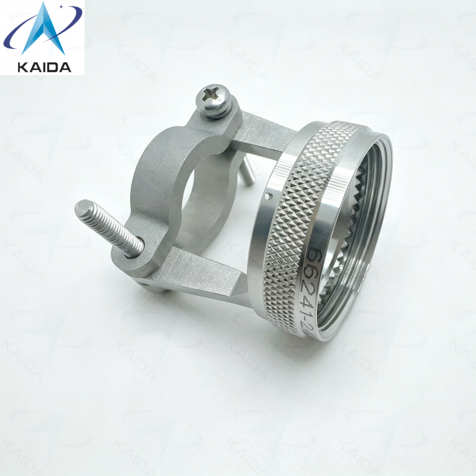 Straight Cable Clamp Back Shell Stainless Steel Passivated Finish Suitable for Harsh Industrial Conditions and Cable Retention 0