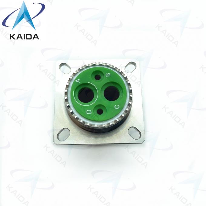 Twinax Contact Material Copper Alloy MIL-DTL-38999 Series Ⅲ -55°C To 125°C D38999/20KE22SC 4 Female Pins Stainless Steel 5