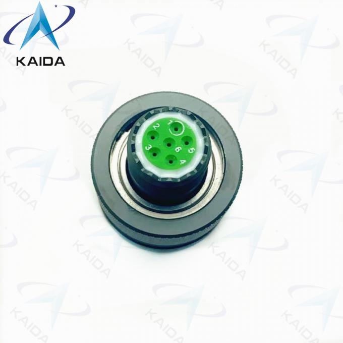 Versatile MIL-DTL-38999 Series 1 D38999 Series Connectors Cadmium 6 Male Pins 4