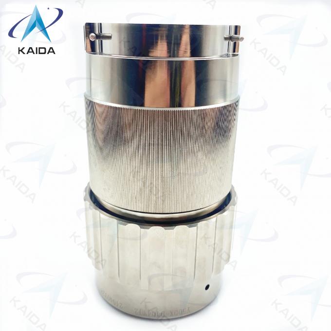 Y50DX Series Circular Electrical Connector Aluminum Electroless Nickel Plug 4 Contacts.Y50DX-D404TJ2 3