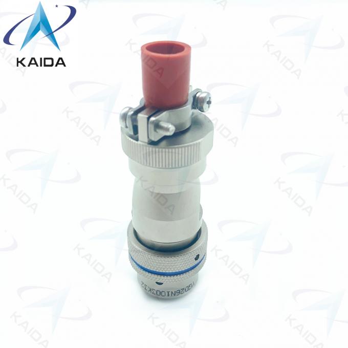 YGD Series YGD26N1003K32 Plug Connector Electroless Nickel 3 Female Pins 2